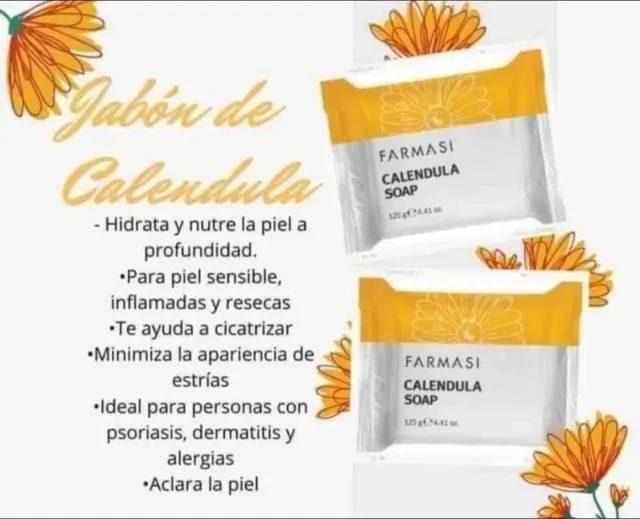 Jabón Farmasi de Caléndula