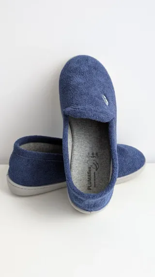Zapatillas de casa ergonómicas azul marino