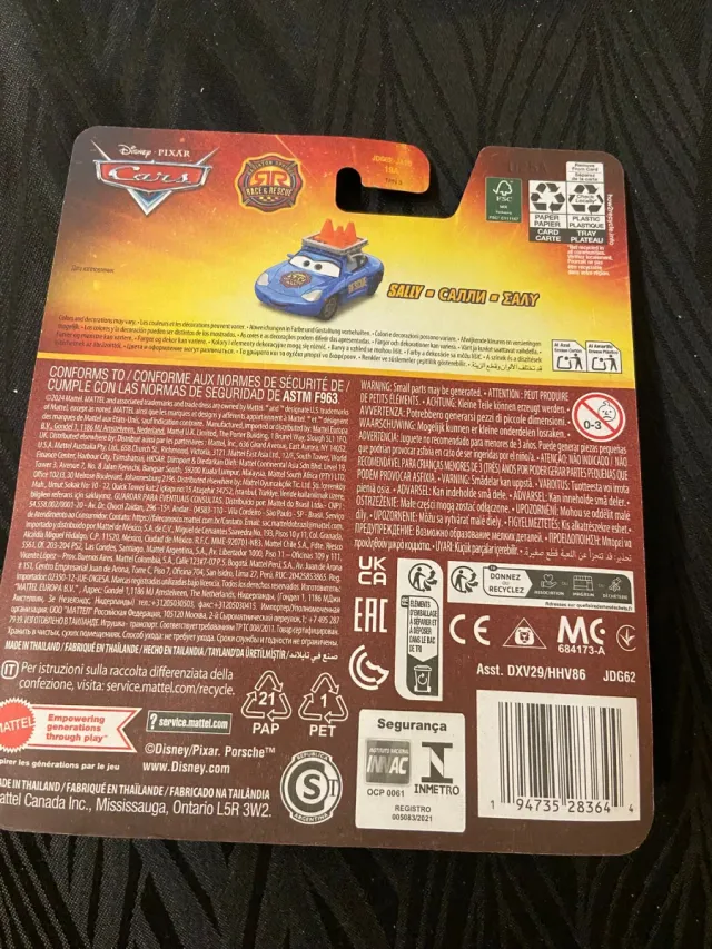 Cars Sally Race & Rescue Mattel