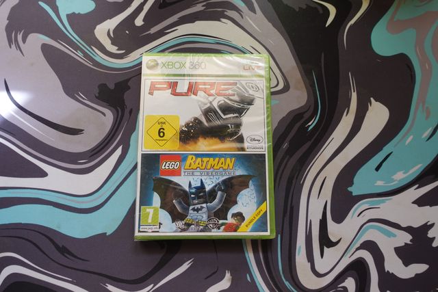 Sealed 2x1 Pure e Batman Xbox 360
