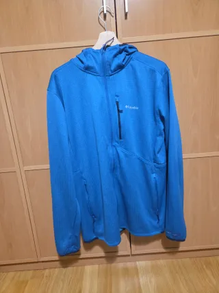 Sudadera trekking Columbia azul
