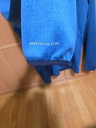 Sudadera trekking Columbia azul