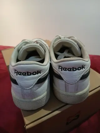 Bambas Reebok Blancas y Negras