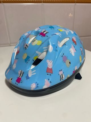 Casco Peppa Pig bici niña Talla 50/52 cm