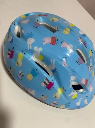 Casco Peppa Pig bici niña Talla 50/52 cm