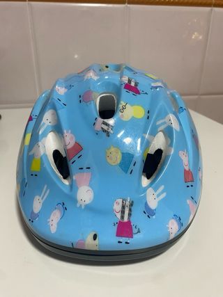 Casco Peppa Pig bici niña Talla 50/52 cm