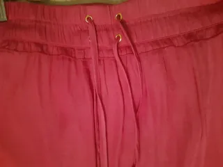 Falda larga rosa fucsia