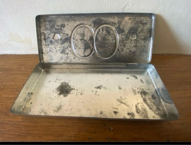 Latta commemorativa Giubileo d'Argento Re Giorgio