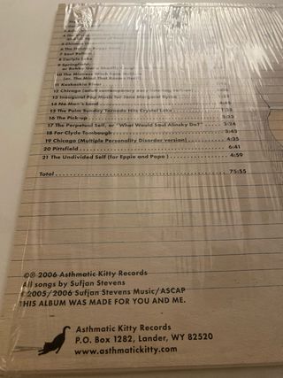 Sufjan Stevens The Avalanche Vinili Colorati