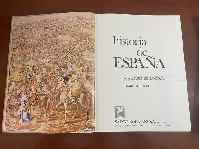 HISTORIA DE ESPAÑA de Salvat
