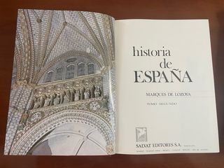 HISTORIA DE ESPAÑA de Salvat