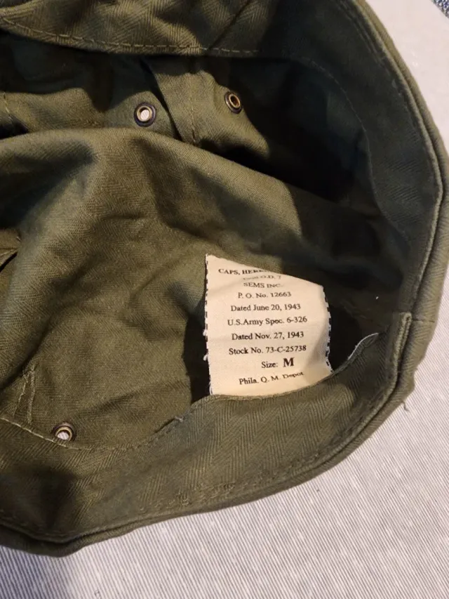 Gorra HBT US WW2, Talla M