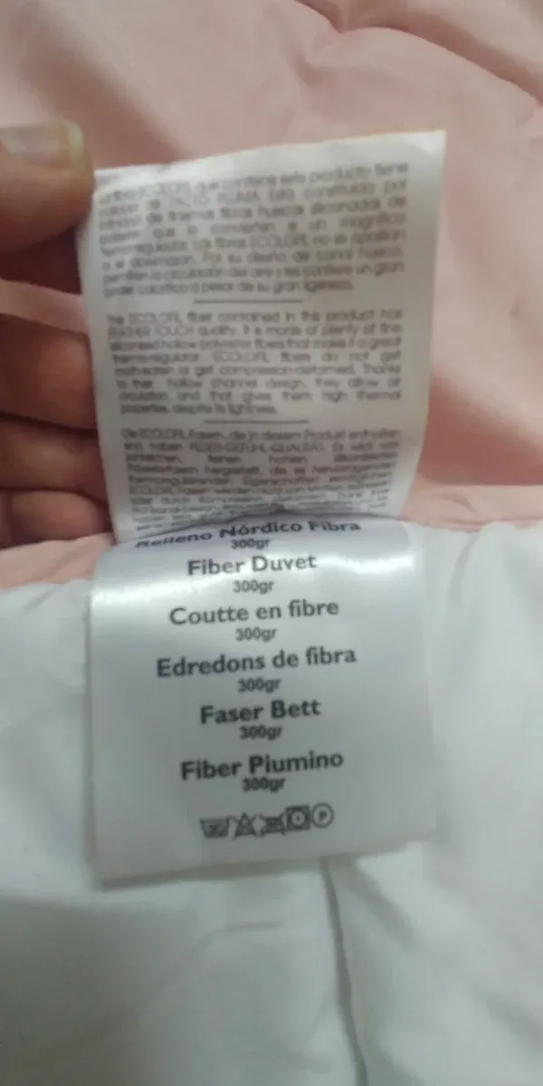 Edredón cuna Pikolin Ecolofil 100x120cm