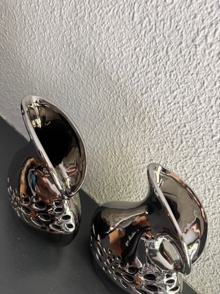 Conjunto jarrones cerámica elegantes