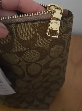 Mala Coach Bege/Castanho