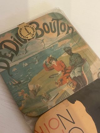 Set de 6 posavasos vintage – Diseños franceses ret