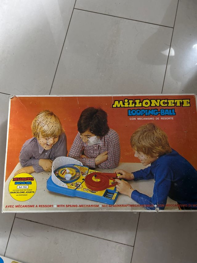 Juego Milloncete Loopin-Ball Años 70
