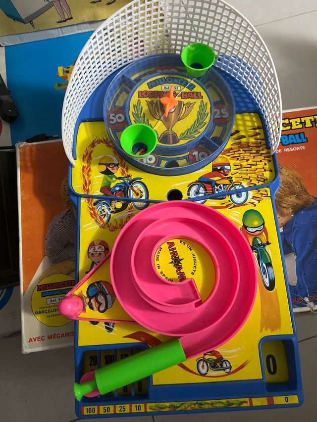 Juego Milloncete Loopin-Ball Años 70