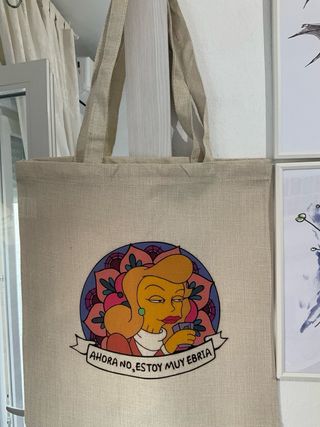 Bolso Tote The Simpsons Dibujo Mandala-solo envioe