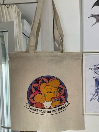 Bolso Tote The Simpsons Dibujo Mandala-solo envioe