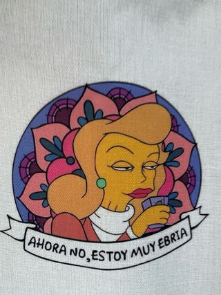 Bolso Tote The Simpsons Dibujo Mandala-solo envioe