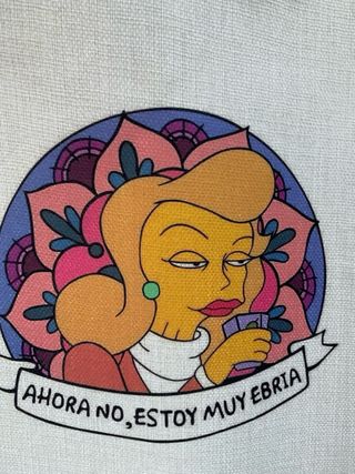 Bolso Tote The Simpsons Dibujo Mandala-solo envioe