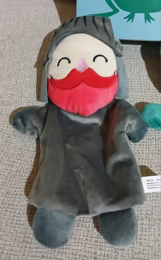 Maletita infantil con 2 marionetas