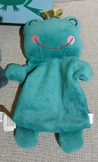 Maletita infantil con 2 marionetas