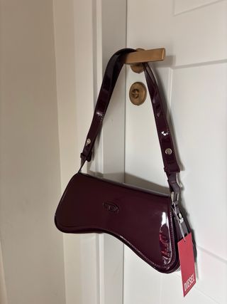 Bolso Diesel Play granate/vino