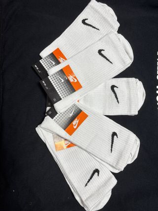 Pack 3 pares calcetines Nike blancos