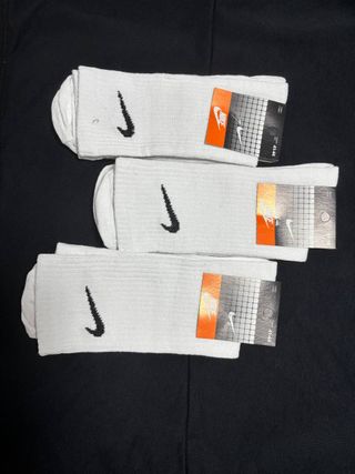 Pack 3 pares calcetines Nike blancos