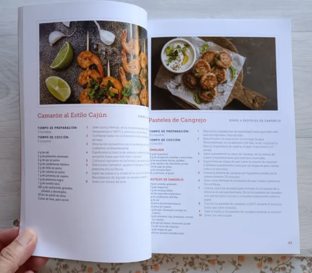 Libros de recetas Cosori