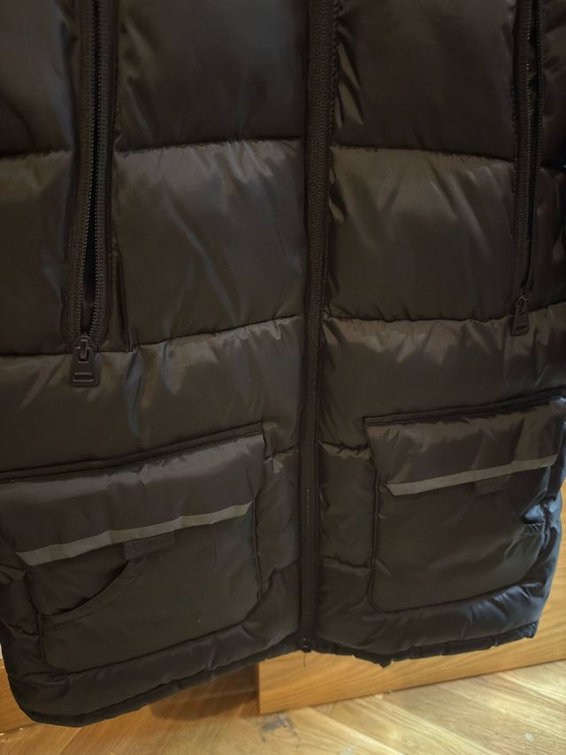 Abrigo McKenzie Negro de niño. Talla 12-13 años