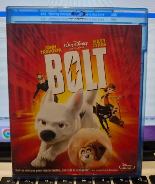 Blu-ray Disney Bolt Los Clásicos Español