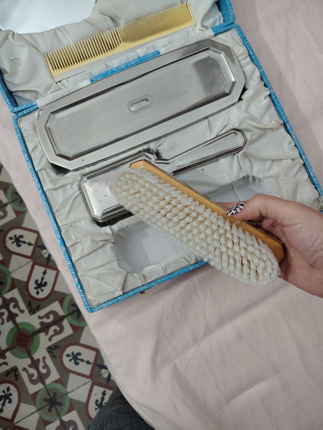 Tocador Set de 5 Piezas antigua