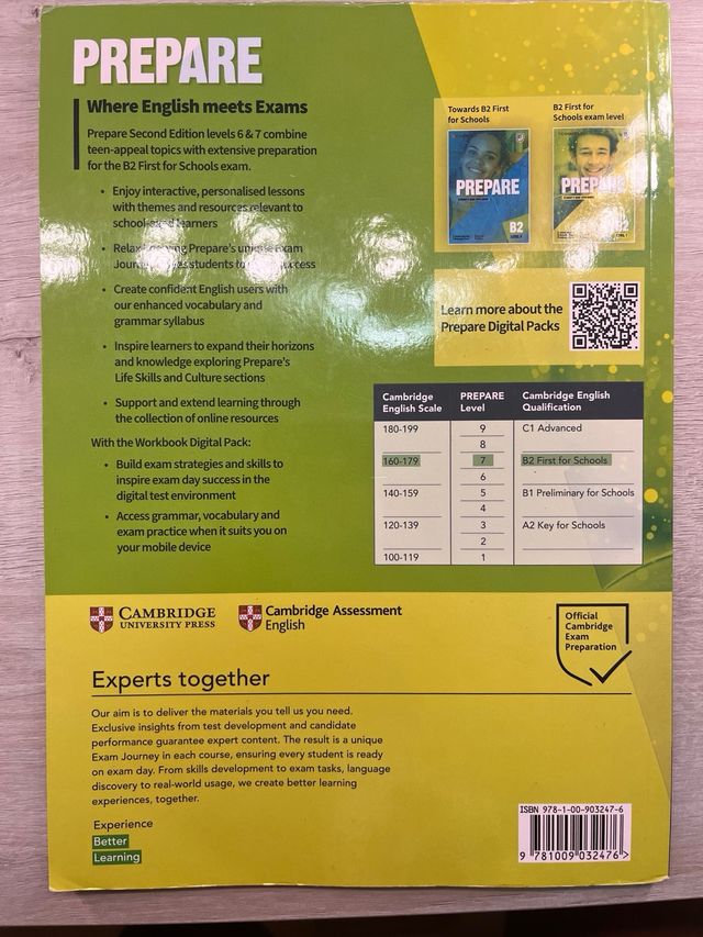 Prepare Level 7 Student's Book with eBook (Camb...