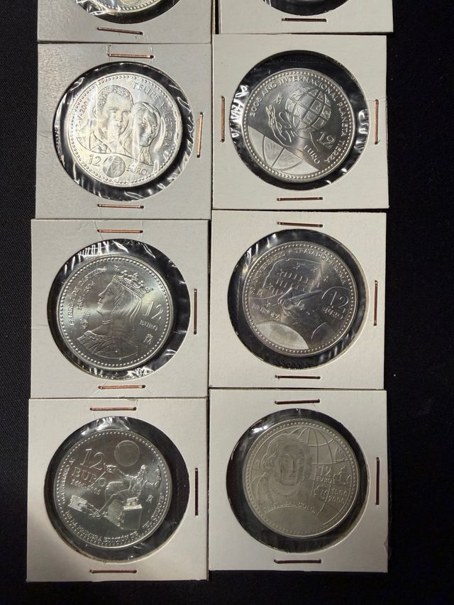 Colección 10 Monedas 12€ España 2002-2010