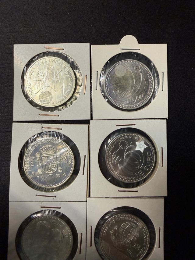 Colección 10 Monedas 12€ España 2002-2010