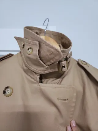 Gabardina Ralph Lauren Beige L