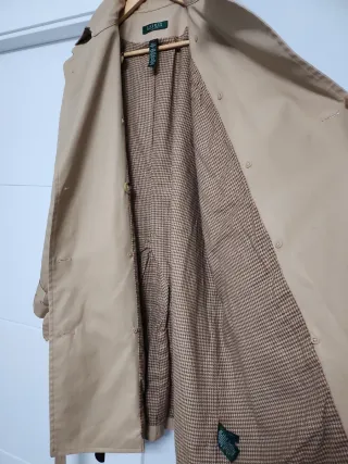 Gabardina Ralph Lauren Beige L