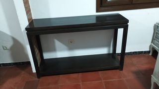 Consola de madera maciza