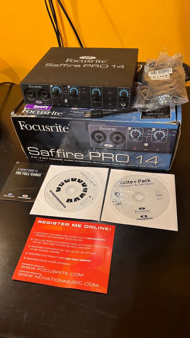Focusrite Saffire PRO 14 Scheda Audio FireWire