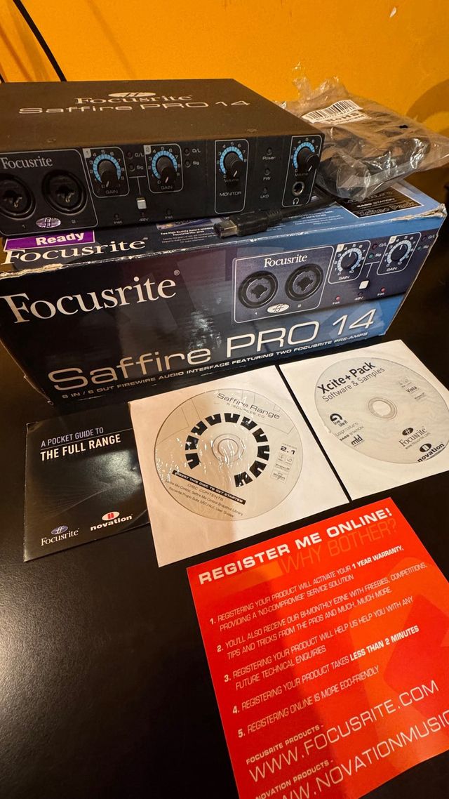 Focusrite Saffire PRO 14 Scheda Audio FireWire