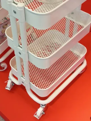 Carro IKEA RASKOG(35x45x77).(2)FRENOS RUEDAS-NUEVO