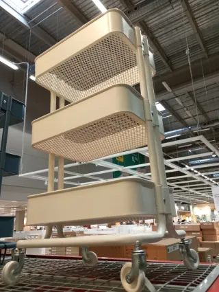 Carro IKEA RASKOG(35x45x77).(2)FRENOS RUEDAS-NUEVO