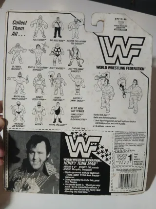 Figura WWF Honky Tonk Man con Guitarra