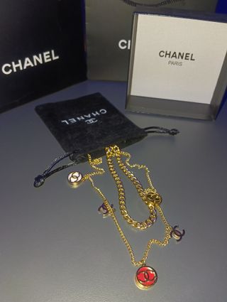Collar Chanel Doble Cadena