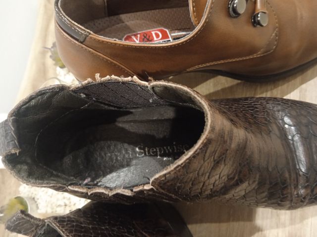 Botines y zapatos en perfecto estado