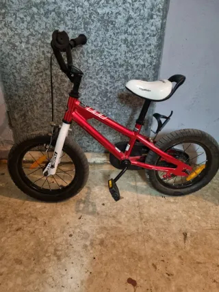 Bicicleta infantil Roja