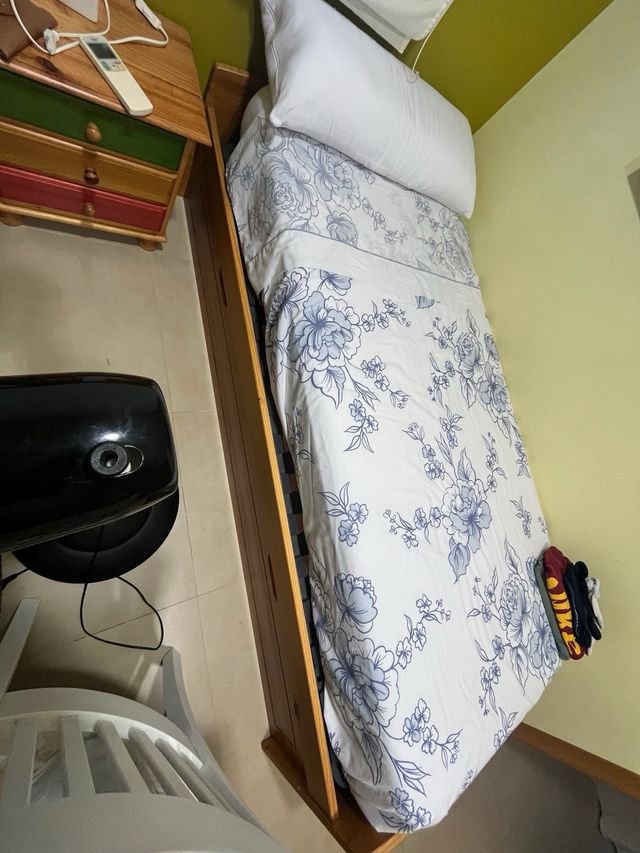 Cama nido madera 200x90